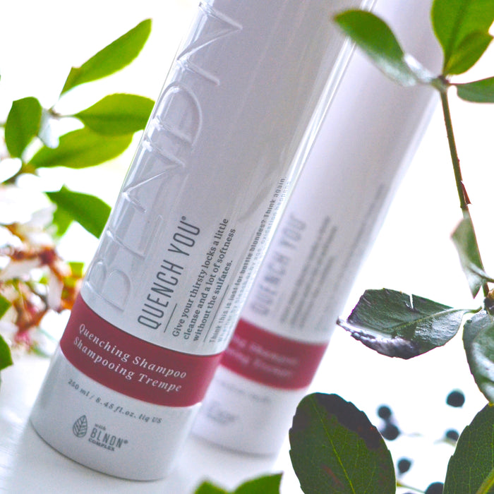 Quench You or Brighten You? A blonde's guide to choosing a shampoo